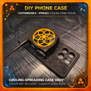 Casing HP DIY Penyebaran Dingin Cooler Tembaga Graphene